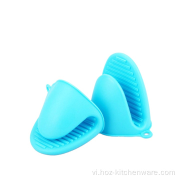 Silicone chịu nhiệt nhúm găng tay potholder